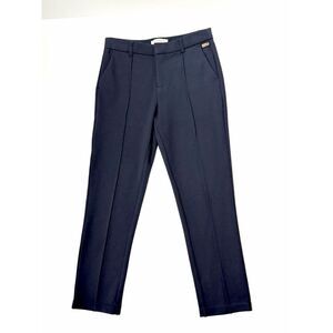 Scotch & Soda Girls Ponte Front Seamed Pant Leggings Navy Blue Stretch sz 8(128)